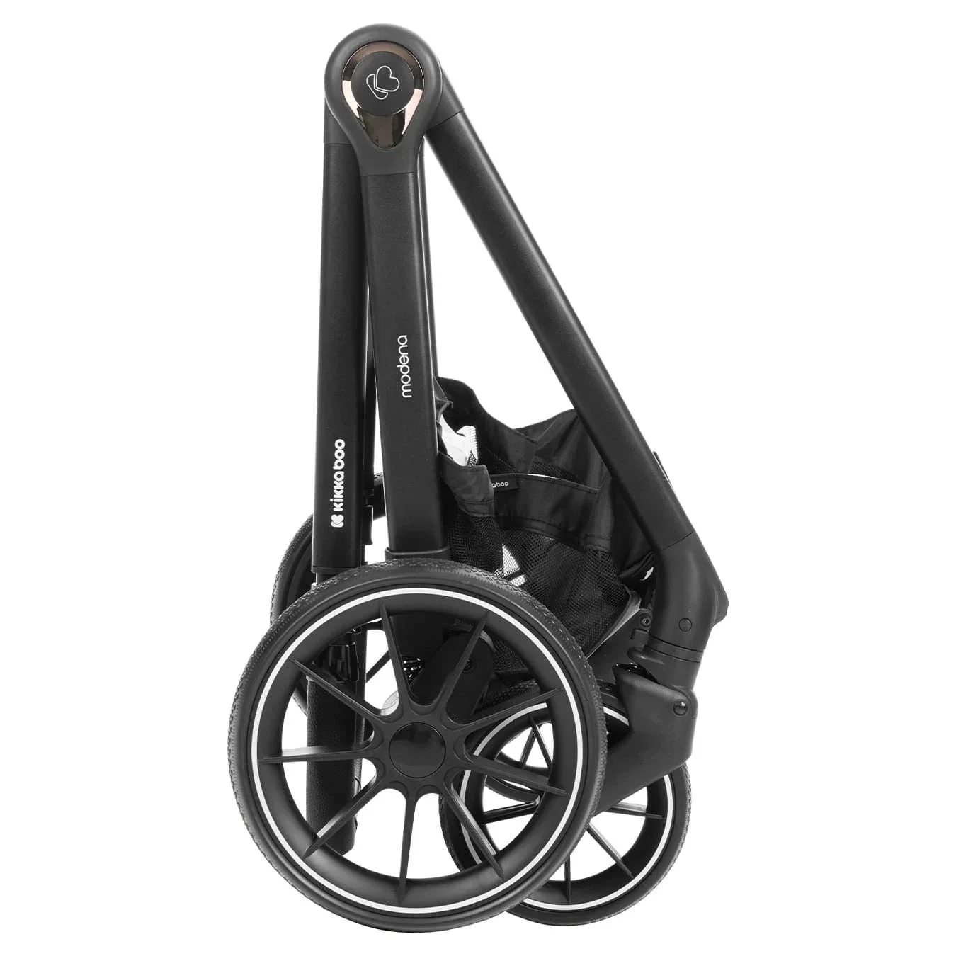 Carucior 3 in 1 KikkaBoo Modena Black foto