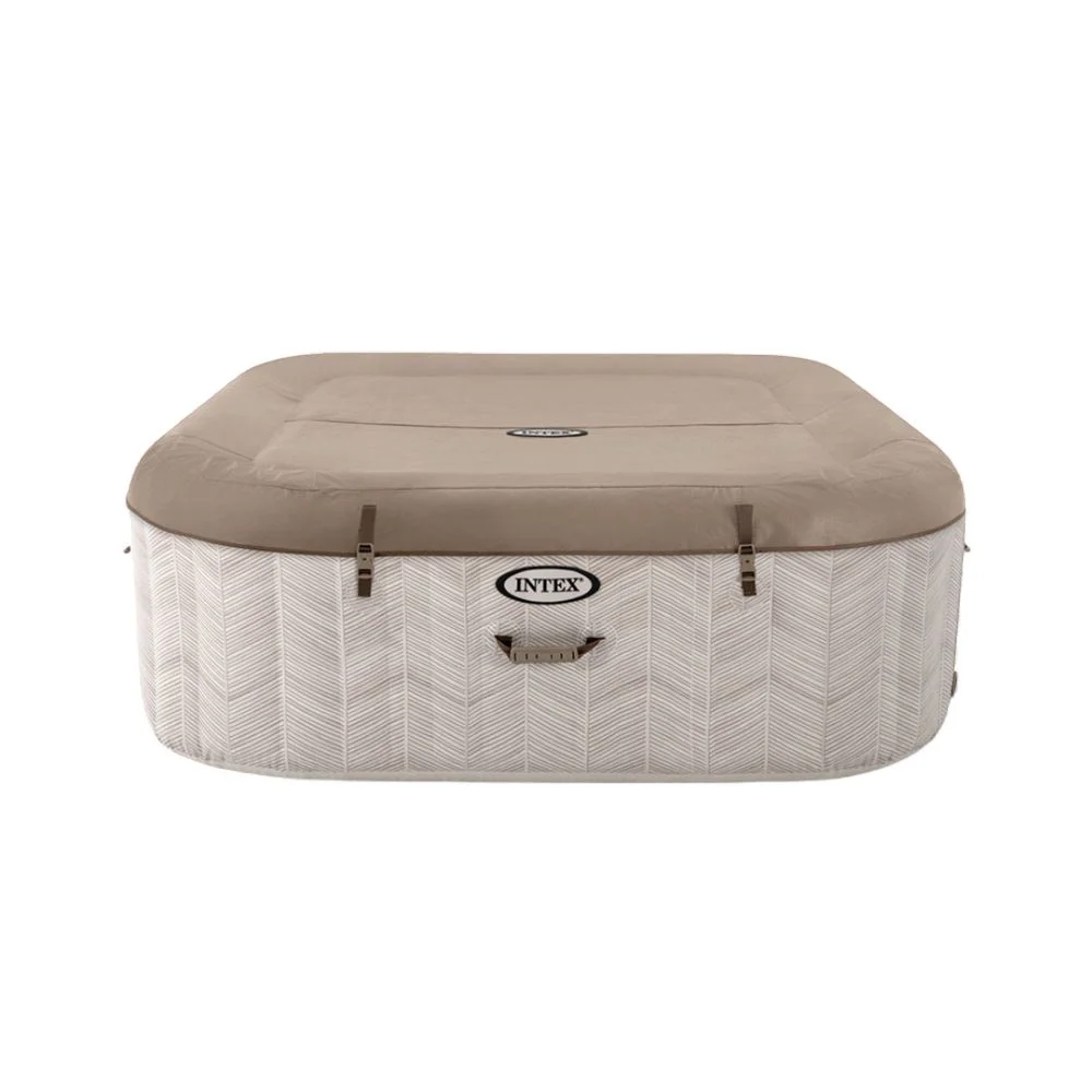 Jacuzzi SPA gonflabil Intex Chevron Deluxe, 193x71 cm, 1098 l, 6 persoane foto
