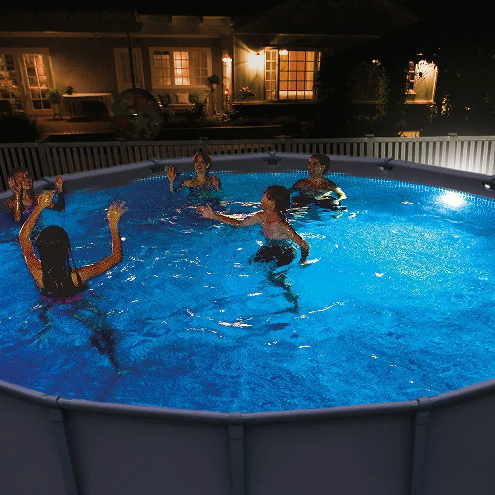 Spot luminos LED cu magnet Intex pentru piscina foto