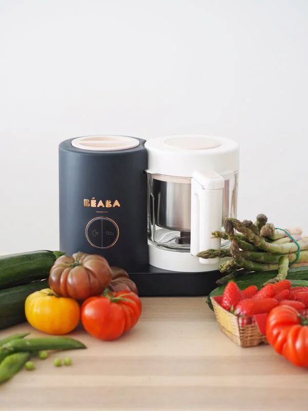 Bol sticla pentru aparatul de gatit Beaba Babycook Neo White foto