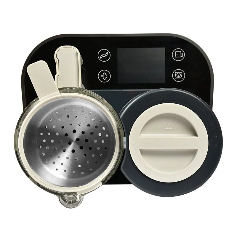 Robot de bucatarie Beaba Babycook Smart + Wi-Fi Charcoal Grey foto