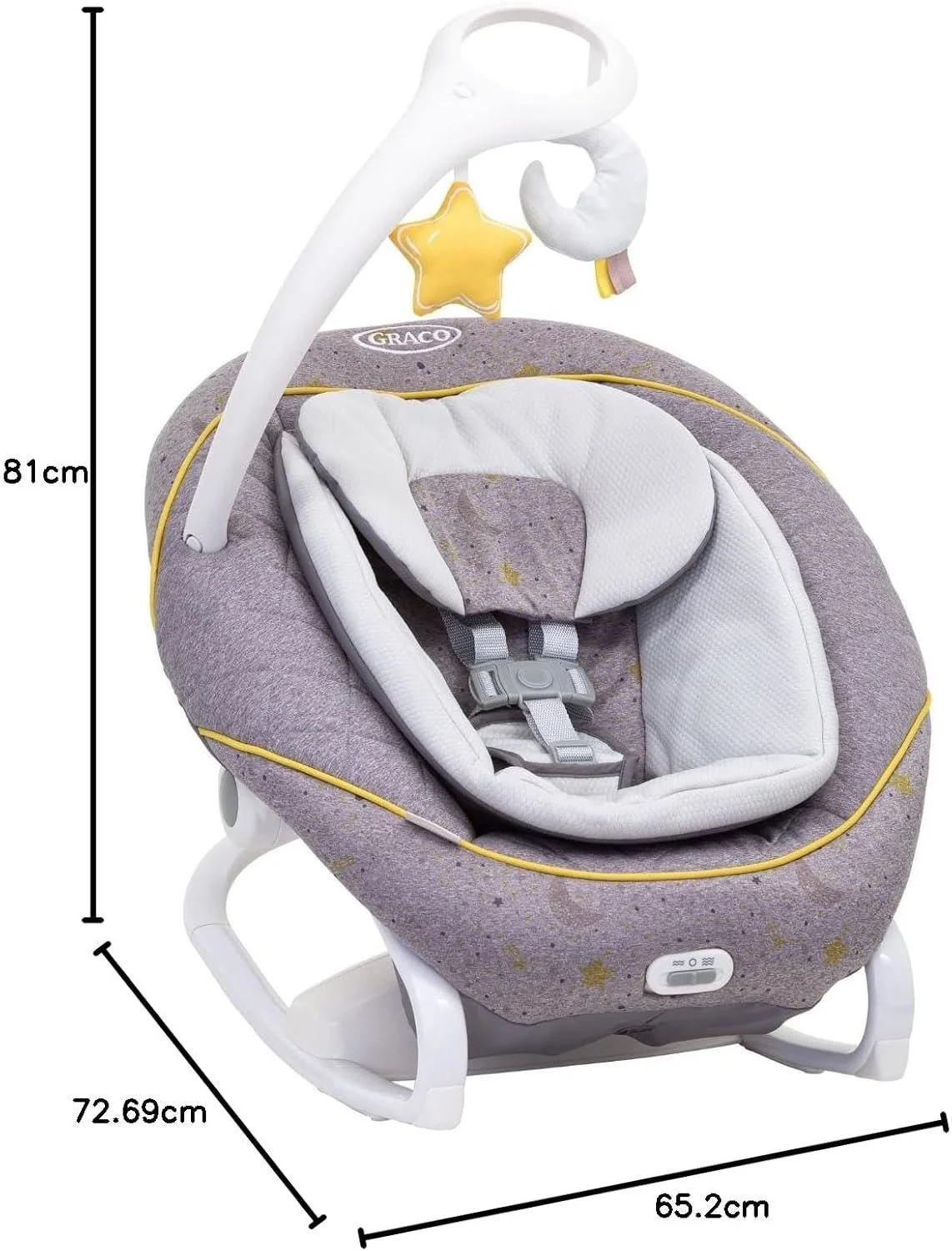 Шезлонг Graco All Ways Soother Stargazer foto