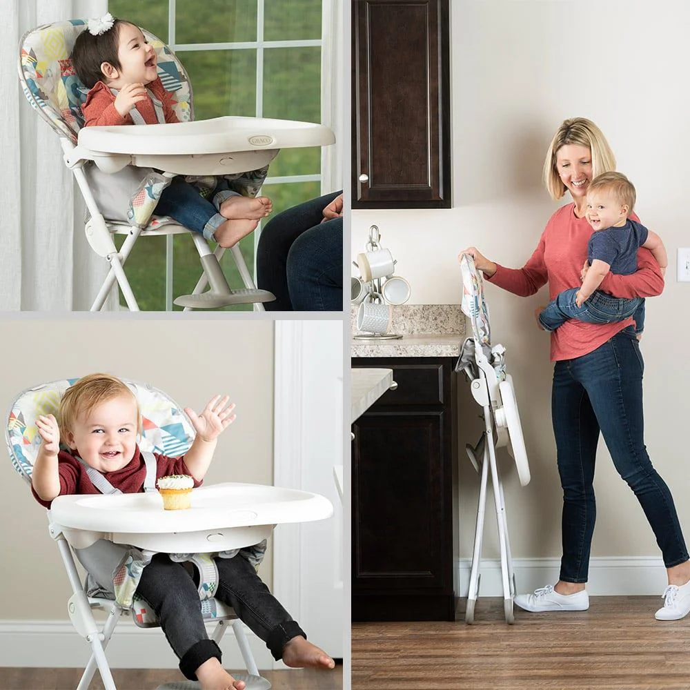 Стульчик для кормления Graco Snack N Stow Daydream foto