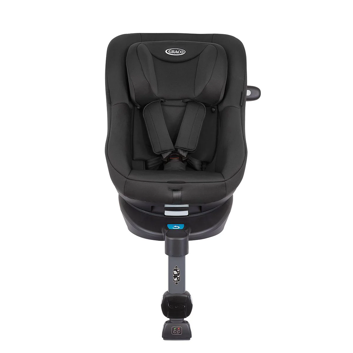 Поворотное автокресло Graco 360 Turn2Me i-Size Midnight foto