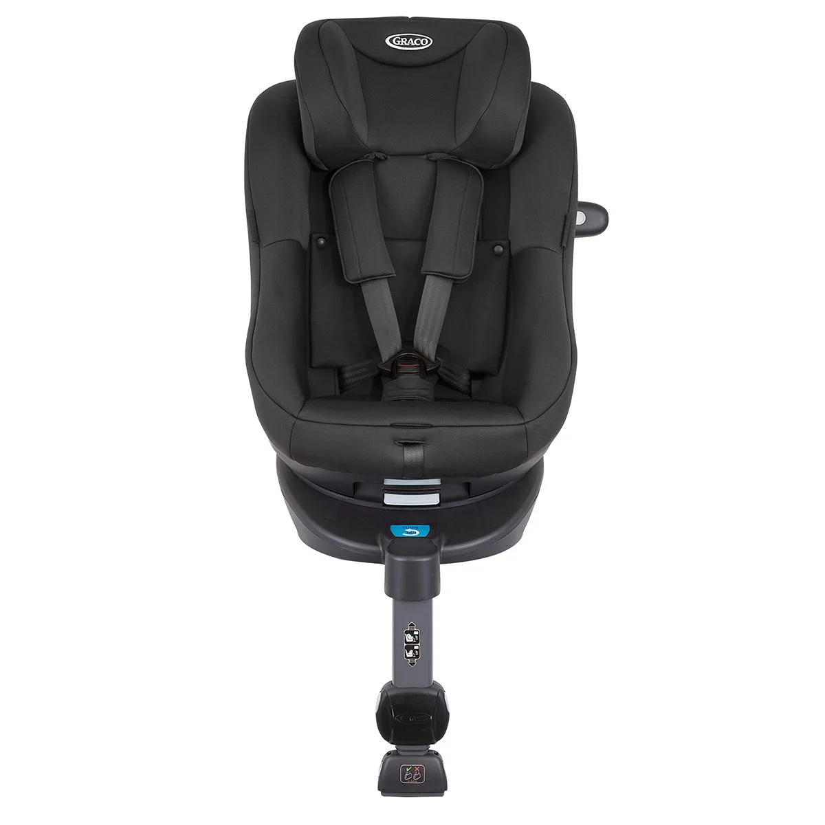 Поворотное автокресло Graco 360 Turn2Me i-Size Midnight foto