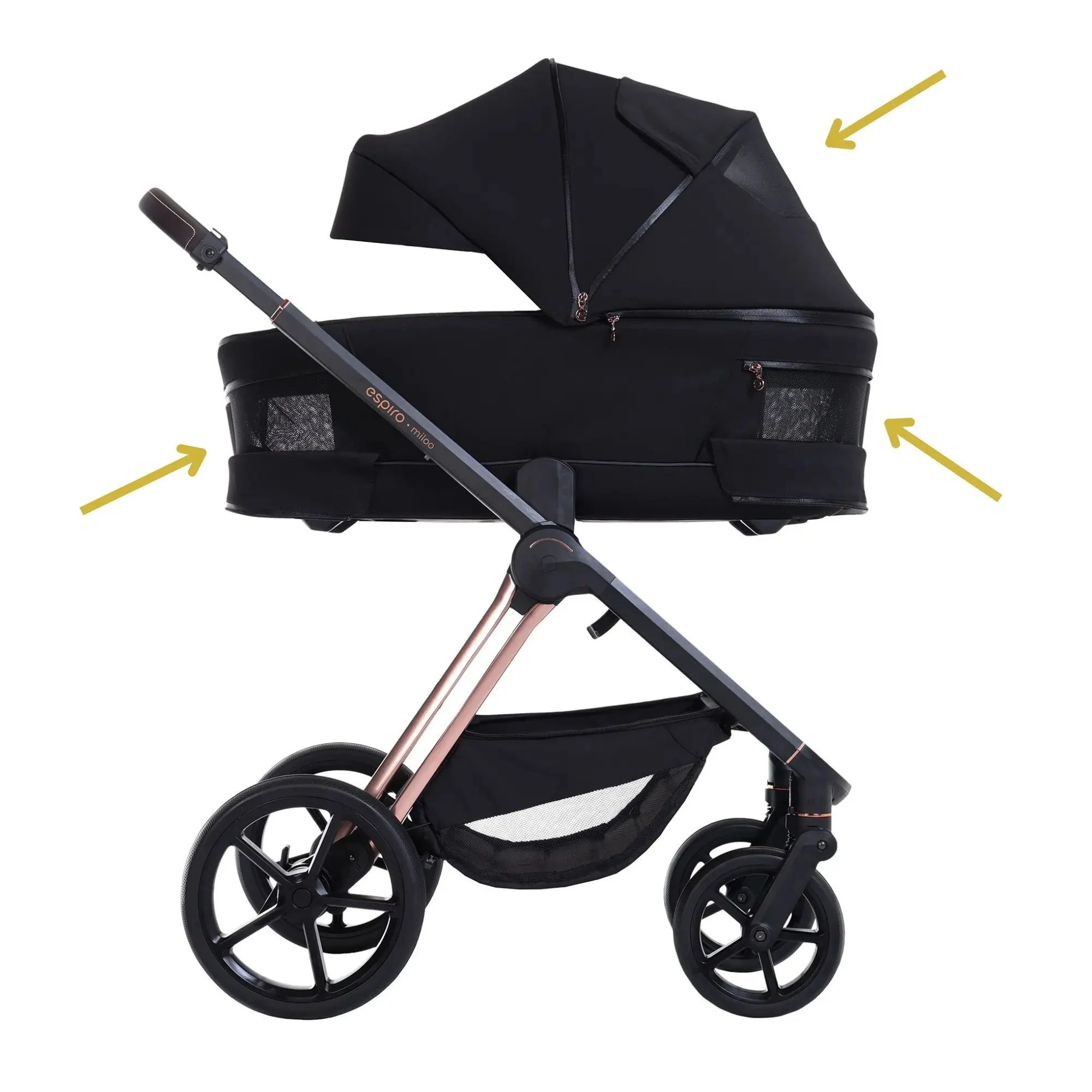 Carucior 2 in 1 Espiro Miloo Luxury Green foto