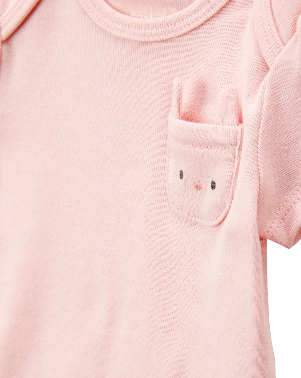 Carter's Комплект бодиков Pink Bunny Floral foto