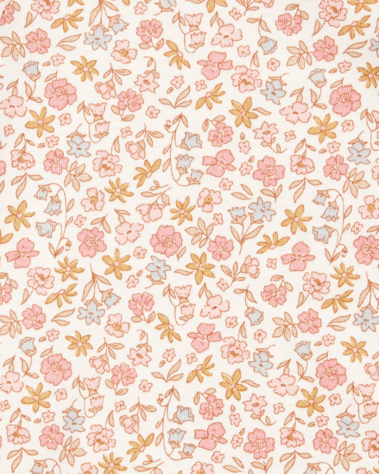 Carter's Комплект бодиков Pink Bunny Floral foto
