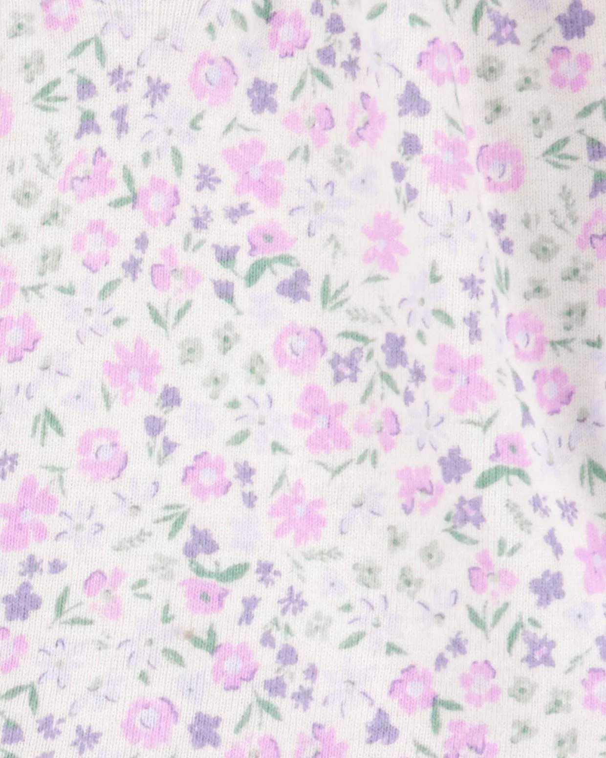Carter's Set 4 piese Purple-Ditsy Floral - pantaloni, bluza, caciulita si sosete foto