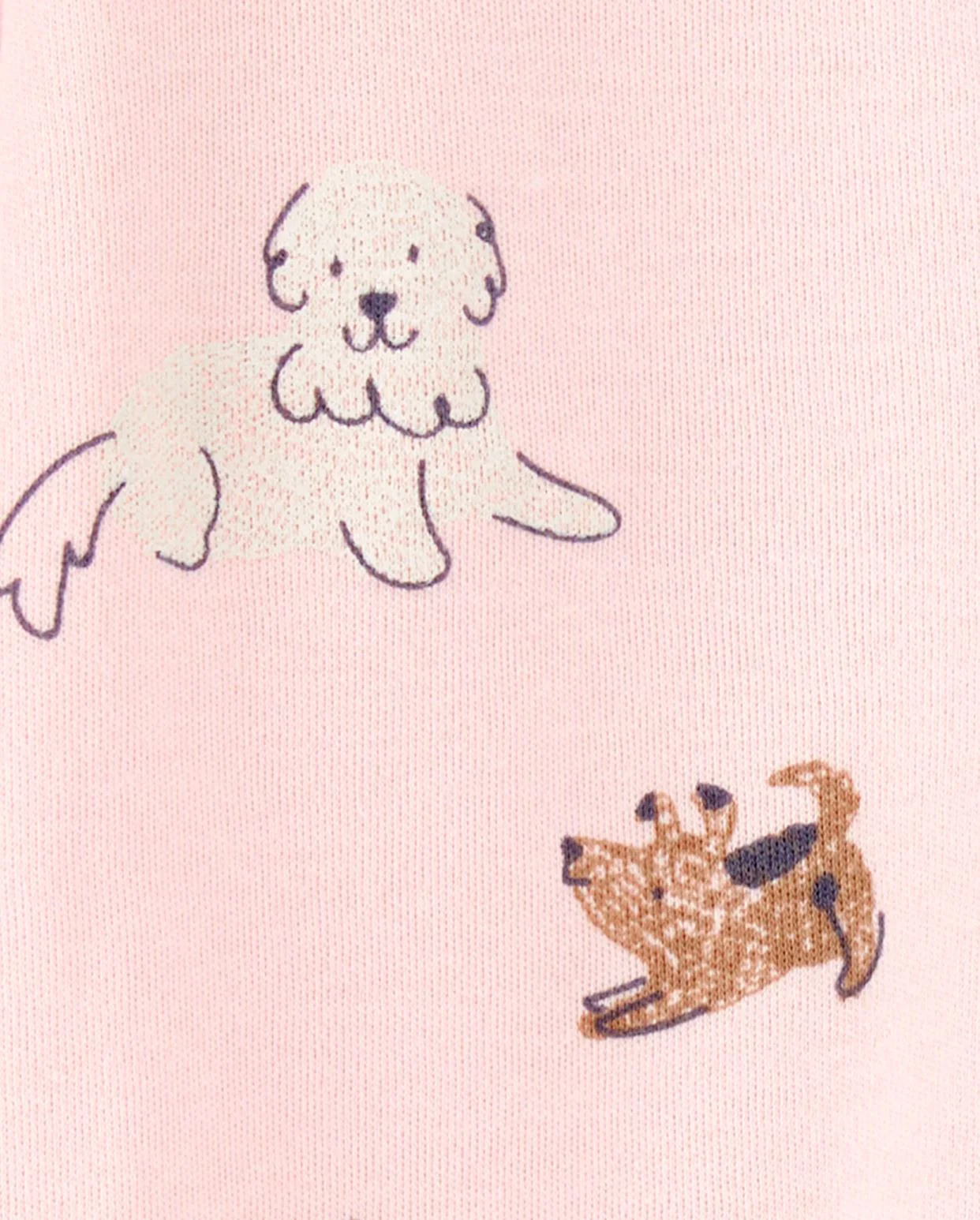 Carter's Пижама Dog Print Foot Art foto