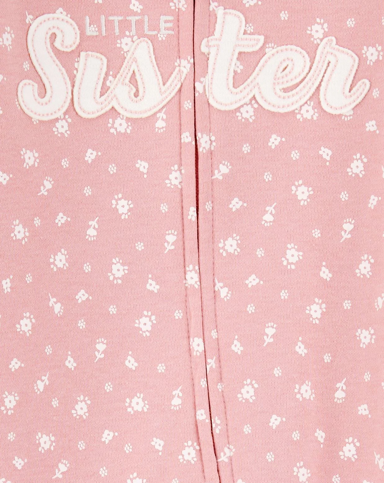Carter's Pijama Pink Lil Sis Art foto