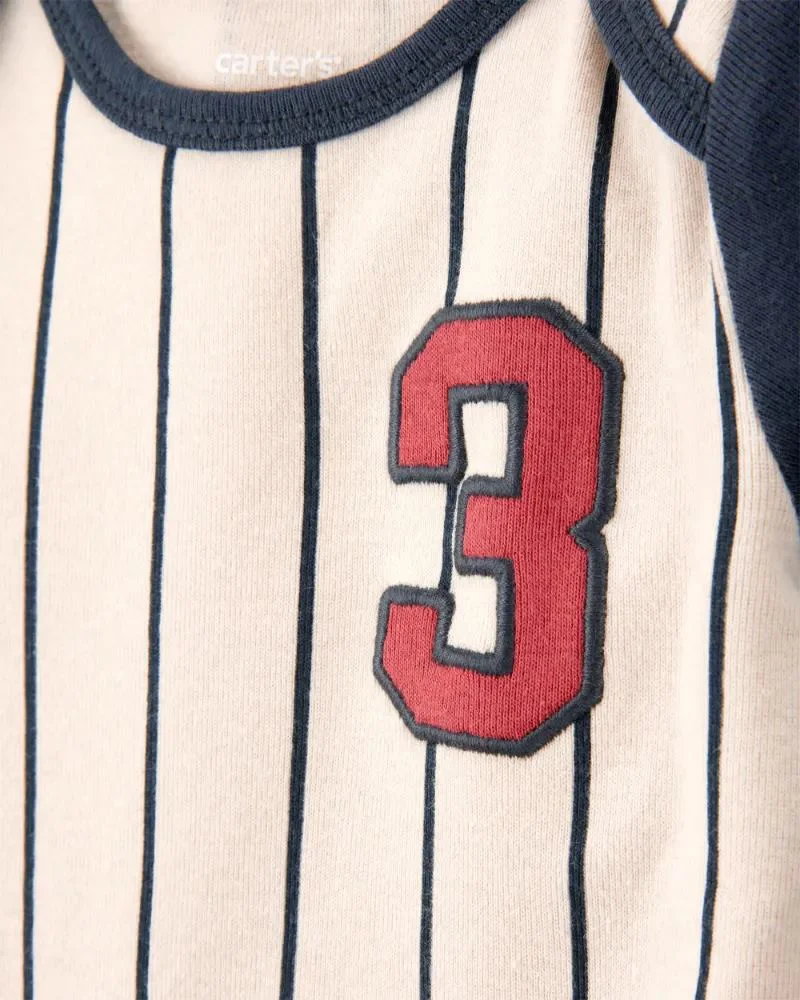 Carter's Set 5 piese body Baseball-Sports foto