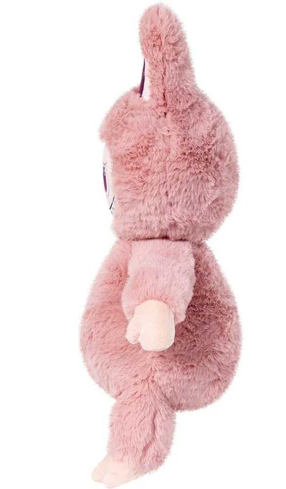 Jucarie de plus Stip Coltat Roz, 35 cm foto