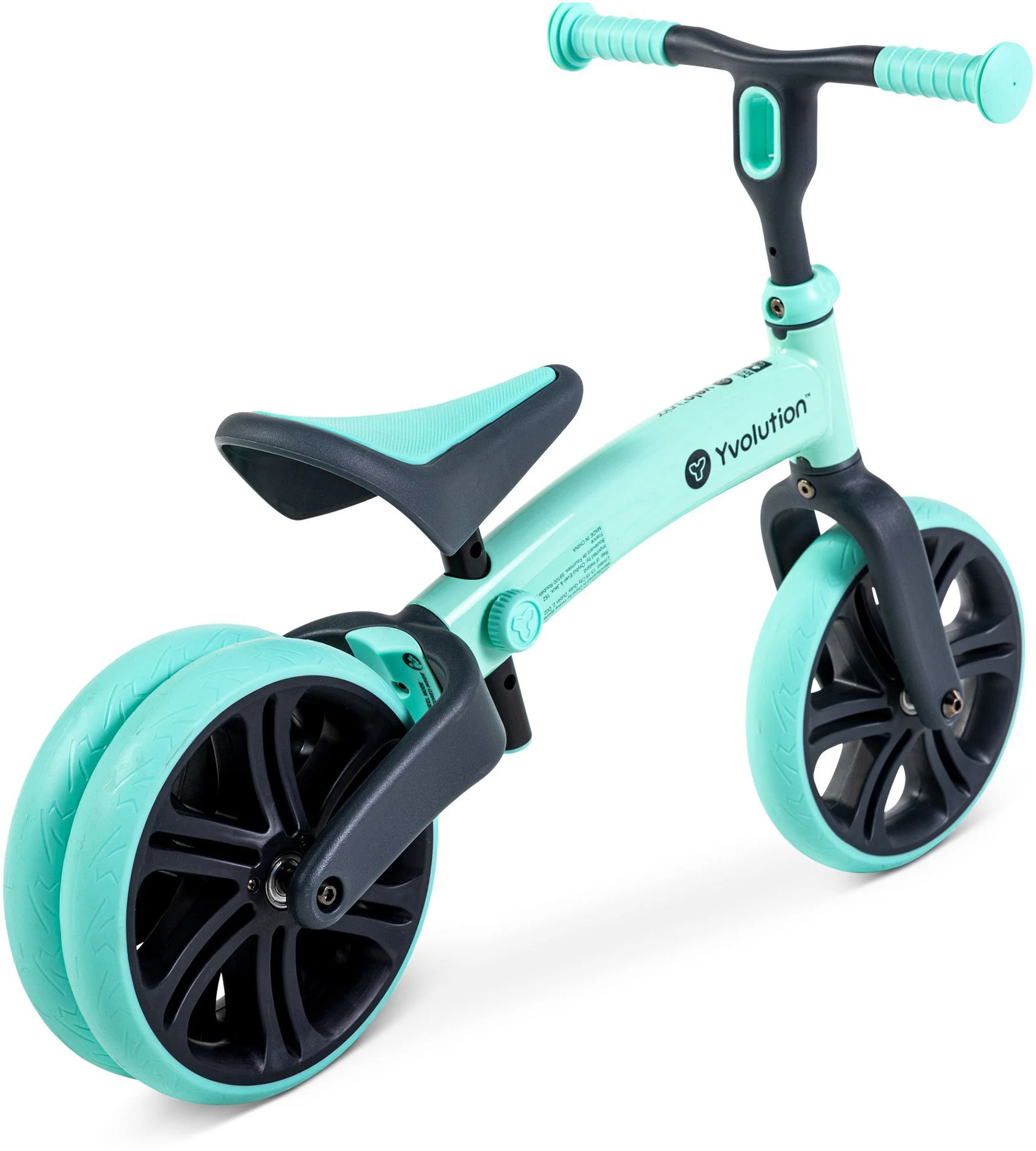 Bicicleta fara pedale Yvolution Y Velo Junior Green foto
