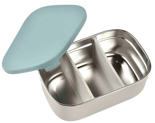 Caserola din inox Beaba Baltic Blue foto
