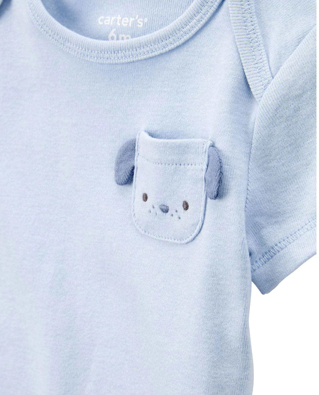 Carter's Set 5 piese body Blue Stripe Print foto