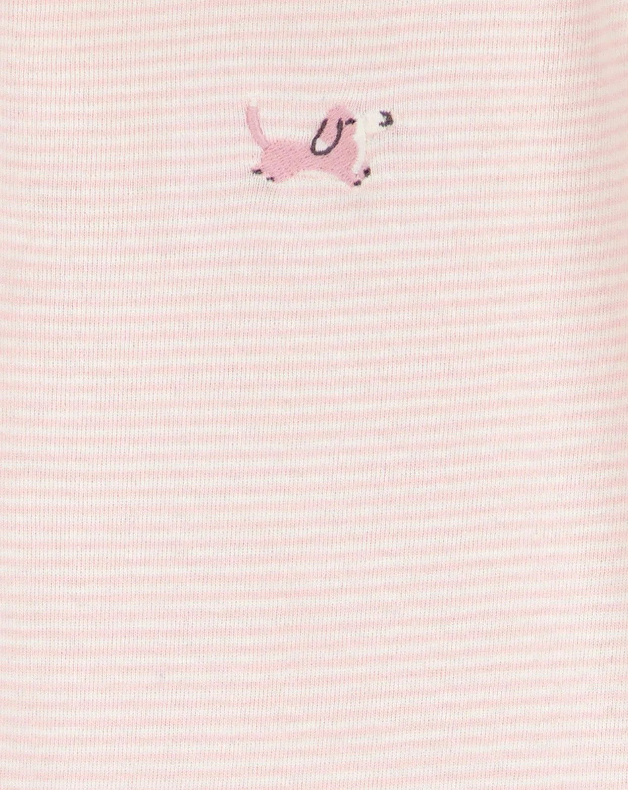 Carter's Set 3 piese Pink Stripe Dog Print - Pantaloni, body si pijama foto