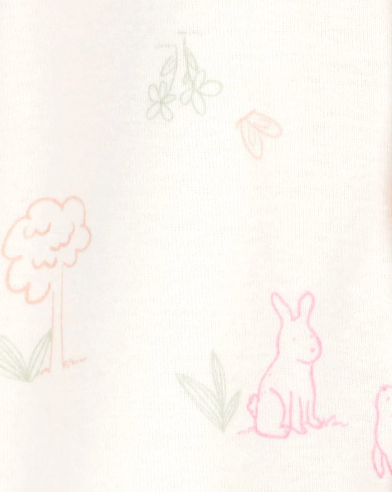 Carter's Set 3 piese Bunny - Pijama transformabila, caciulita si sosete foto