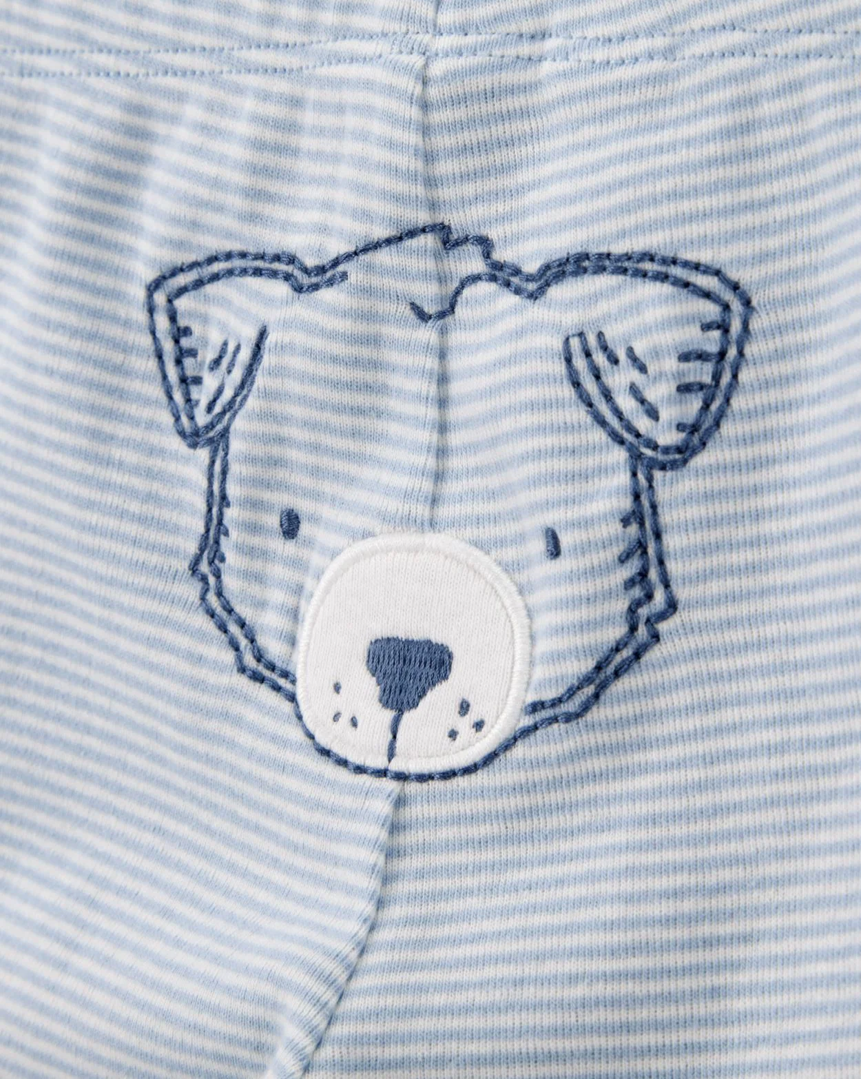 Carter's Set 3 piese Blue Matchback - Pantaloni si 2 body foto