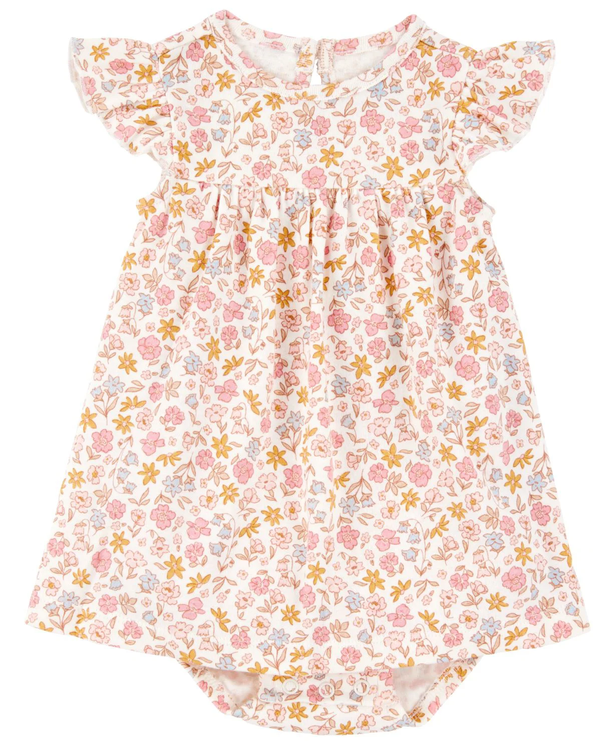 Carter's Элегантный комплект 2 в 1 Floral Print - платье и кардиган foto