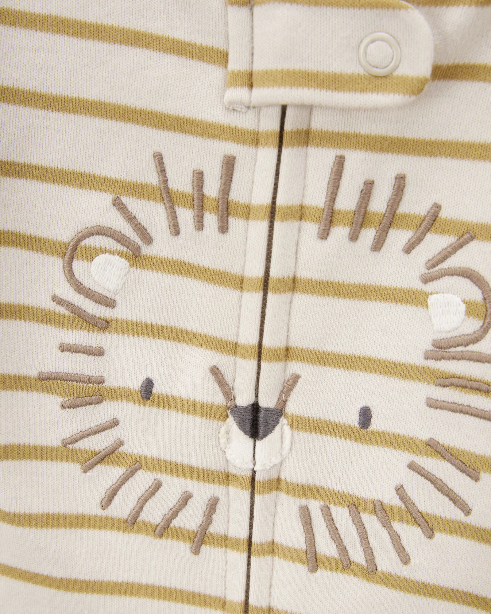 Carter's Pijama Striped Lion Art foto