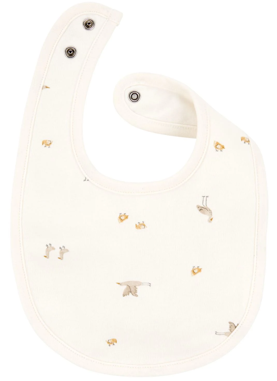 Carter's Set 3 piese bavete White-Gray-Yellow foto