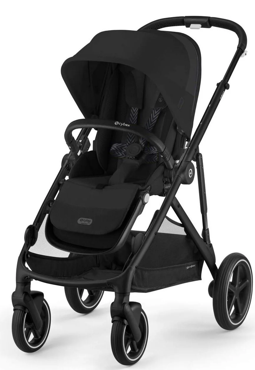 Двойная коляска Cybex Gazelle S BLK BP Moon Black foto