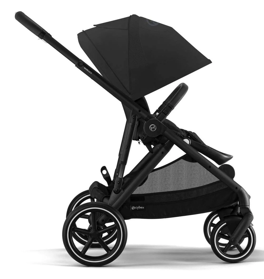 Двойная коляска Cybex Gazelle S BLK BP Moon Black foto