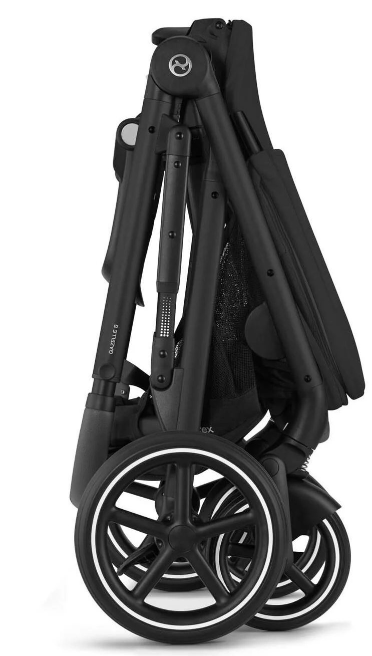 Двойная коляска Cybex Gazelle S BLK BP Moon Black foto