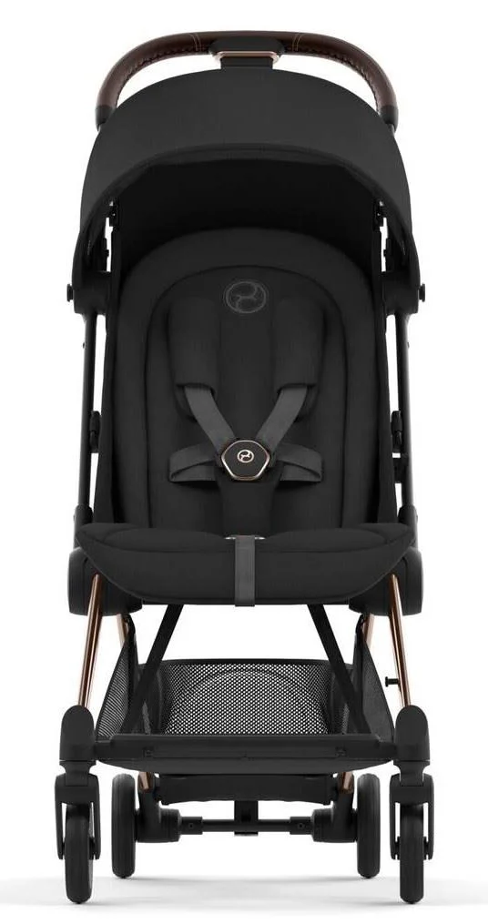 Carucior Cybex Coya Rosegold Sepia Black foto