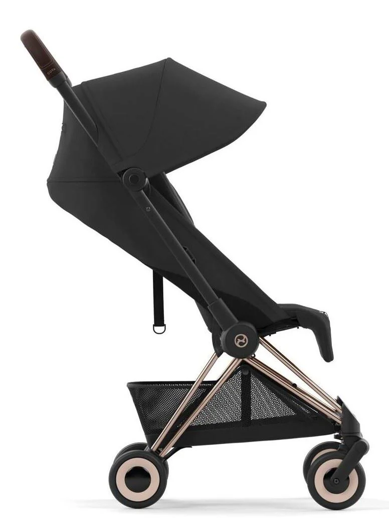 Carucior Cybex Coya Rosegold Sepia Black foto