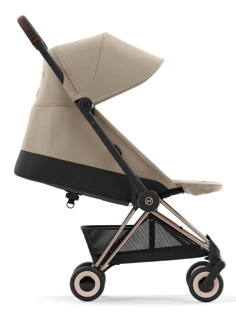 Carucior Cybex Coya Rosegold Cozy Beige foto