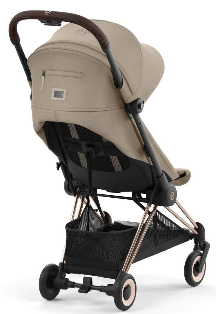 Carucior Cybex Coya Rosegold Cozy Beige foto