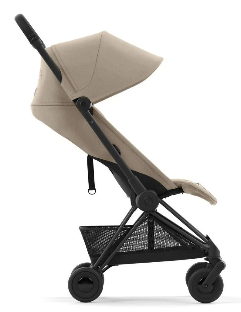 Carucior Cybex Coya Matt Black Cozy Beige foto