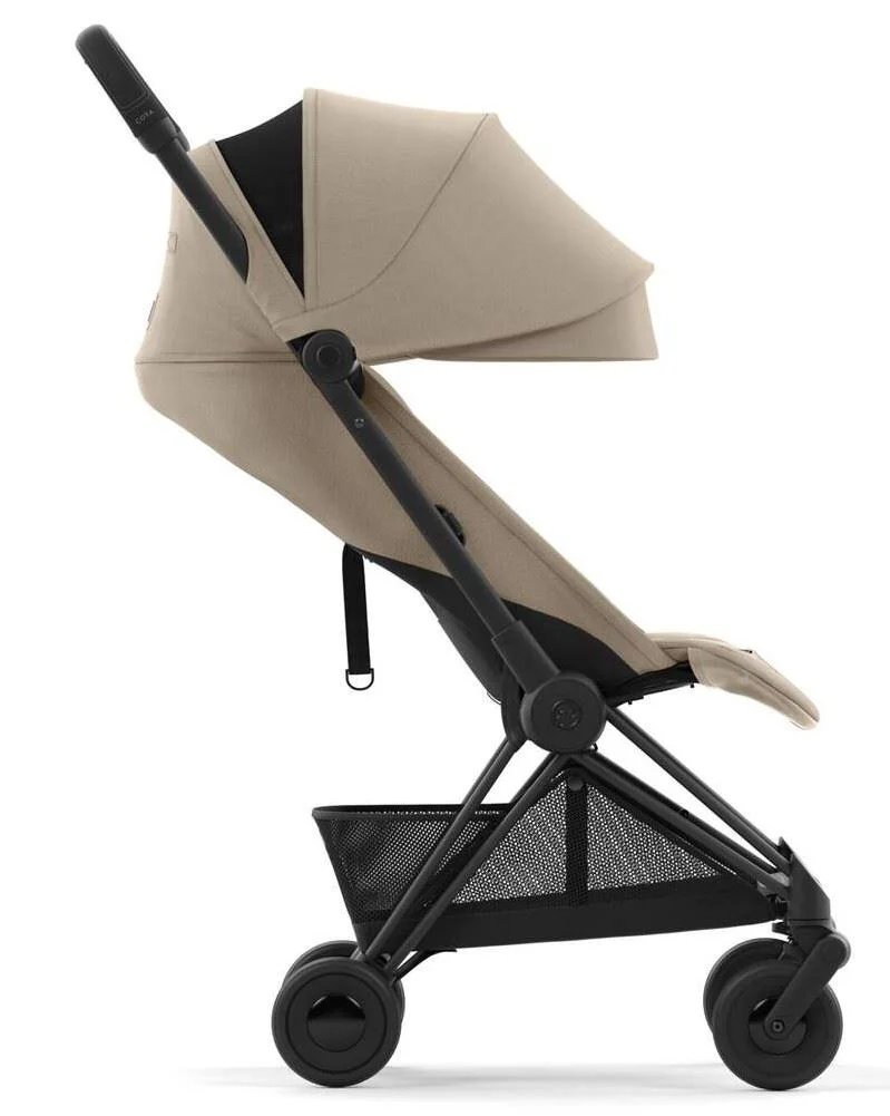 Carucior Cybex Coya Matt Black Cozy Beige foto