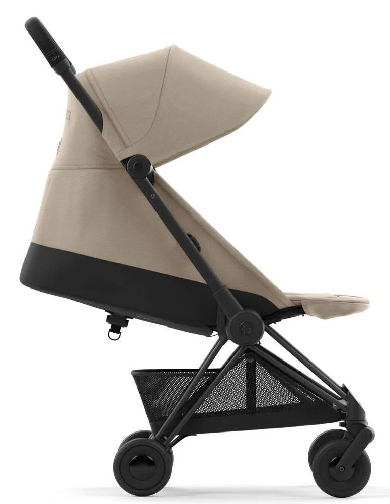 Carucior Cybex Coya Matt Black Cozy Beige foto