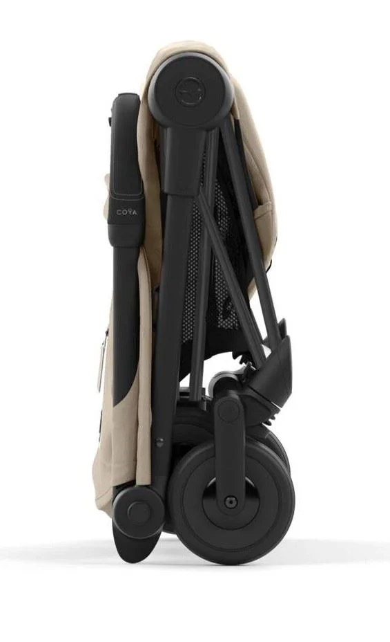 Carucior Cybex Coya Matt Black Cozy Beige foto