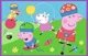 Puzzle Trefl Peppa pe terenul de joaca, 2x24 el. foto
