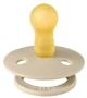 Suzeta rotunda din latex BIBS Studio Colour Flower Child - Vanilla (0-6 luni) foto