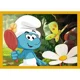 Puzzle Trefl 4 in 1 Life in the Smurf Village foto