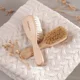 Деревянная щётка с натуральной щетиной BabyOno foto