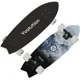 Skateboard Yvolution Fishtail Cruiser, 76 cm, Albastru foto