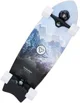 Skateboard Yvolution Fishtail Cruiser, 76 cm, Albastru foto