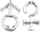 Puzzle IQ Eureka Mini Huzzle Dolce silver foto