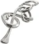 Puzzle IQ Eureka Mini Huzzle Enigma silver foto