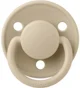 Suzeta rotunda BIBS De Lux Vanilla din silicon (0-36 luni) foto