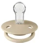 Suzeta rotunda BIBS De Lux Vanilla din silicon (0-36 luni) foto