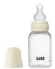 Набор из 2-х пластиковых бутылочек антиколиковых BIBS Ivory с силиконовой соской 0+ мес, 2x150 мл foto