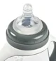 Biberon de invatare 2 in 1 din tritan Beaba Mineral Grey, 210 ml foto