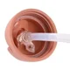 Cana cu pai din tritan Beaba Terracotta, 300 ml foto